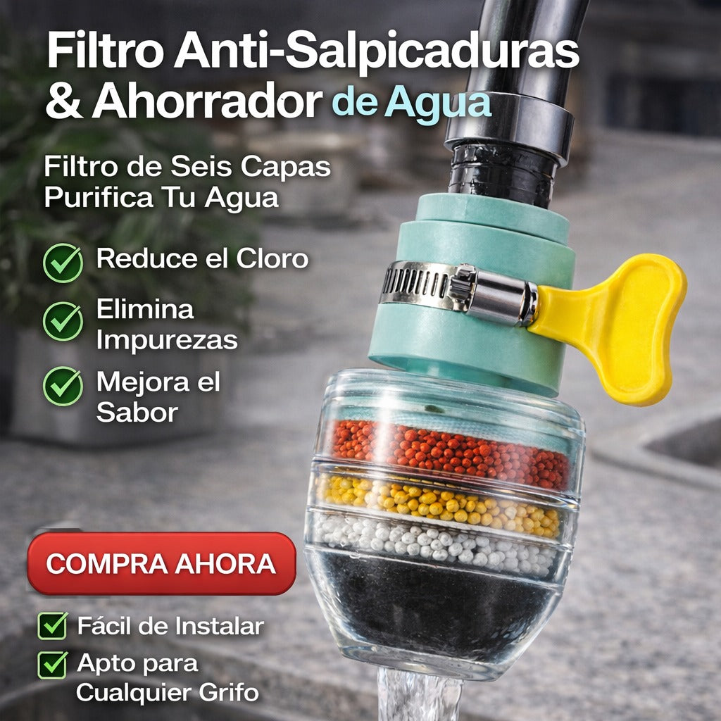 PureFlow® - ¡Purifica el agua de tu grifo al instante!