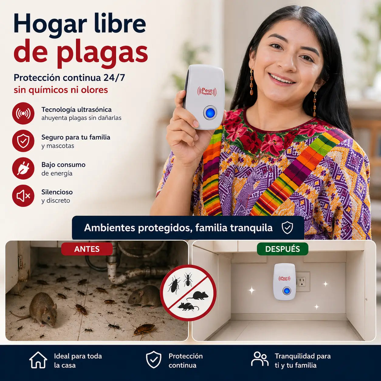 ZeroPlague™ - ¡Tu hogar libre de insectos y ratones al instante!