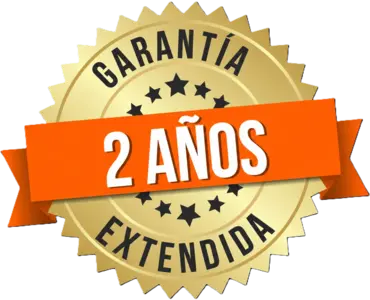 GARANTÍA EXTENDIDA POR 2 AÑOS